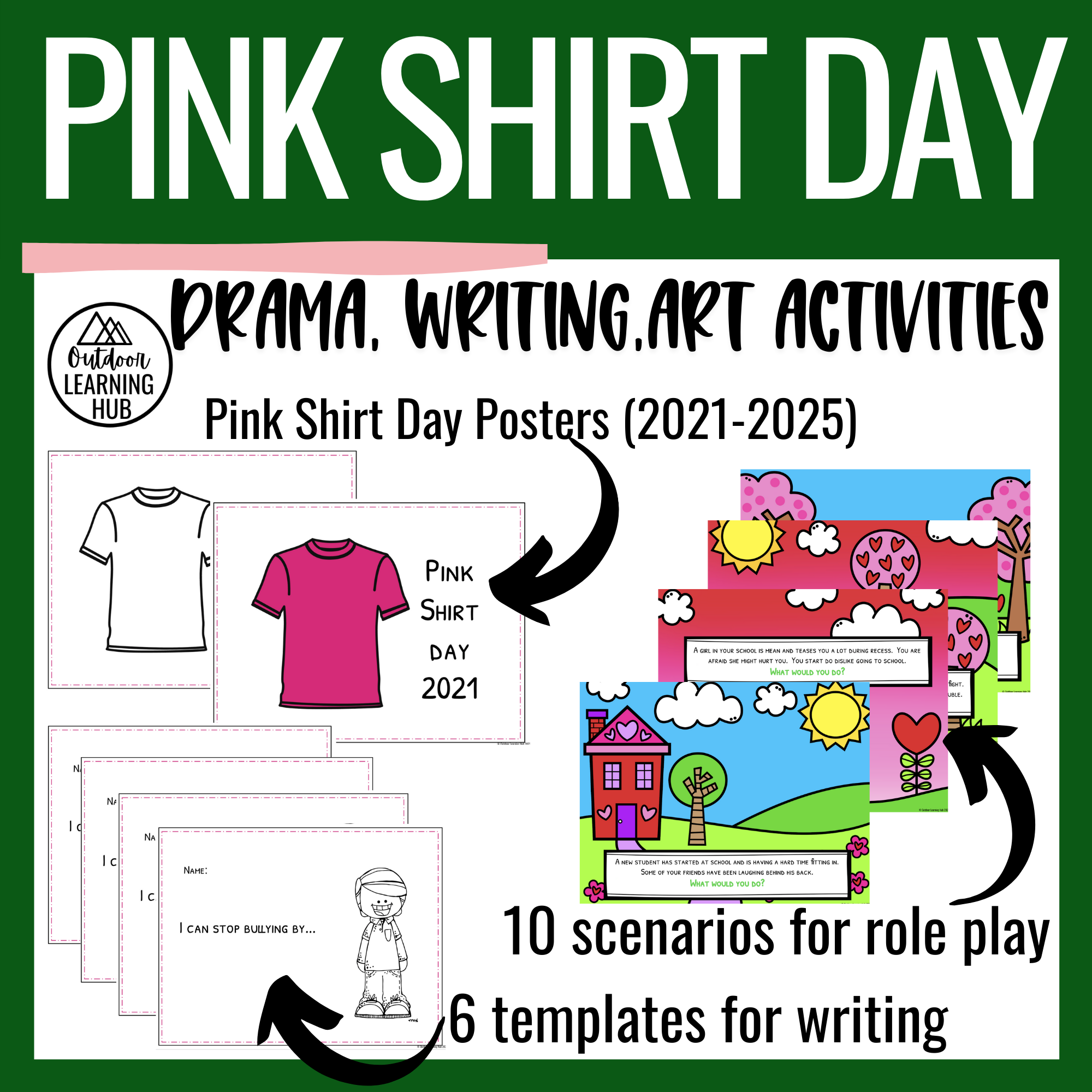 primary-pink-shirt-day-activities-outdoorlearninghub