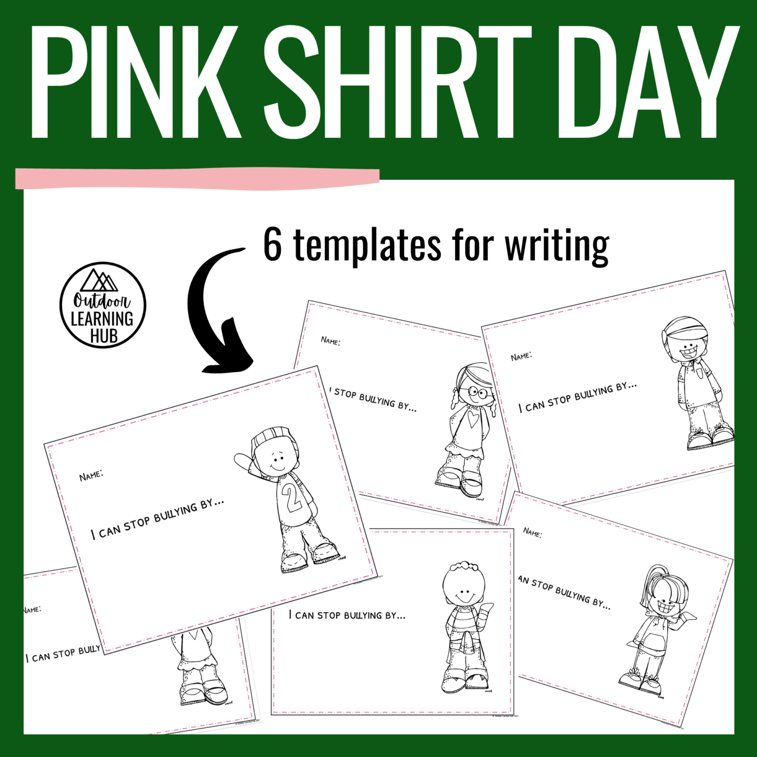 Primary Pink Shirt Day Activities outdoorlearninghub